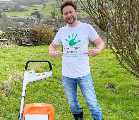 Team STIHL included Jack Wallington, garden writer for the Daily Telegraph