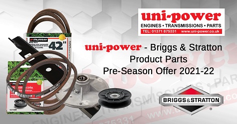Briggs & Stratton Product Parts Pre-Season Offer 2021-22