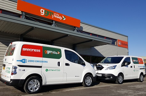GGM's two new electric vans 