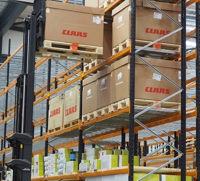 New Claas UK parts warehouse at Saxham