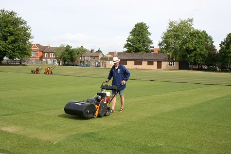 Clive Brown of Bourne Cricket Club