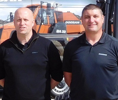 L-R: Brian Conn and Steve Corner, joint partners in Pioneer Plant