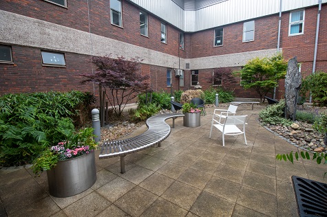 Newham Hospital's new garden