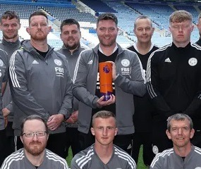 Some of the winning team pictured on the club's website