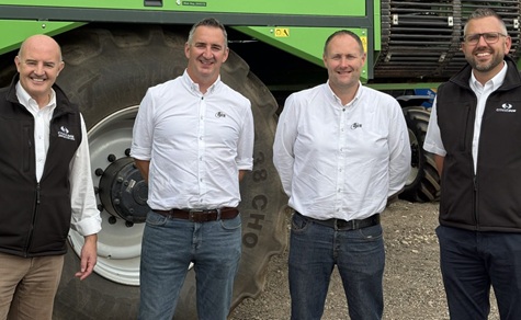 Graham Parker, Andy Starbuck, Shane Johnson and Tom Clark