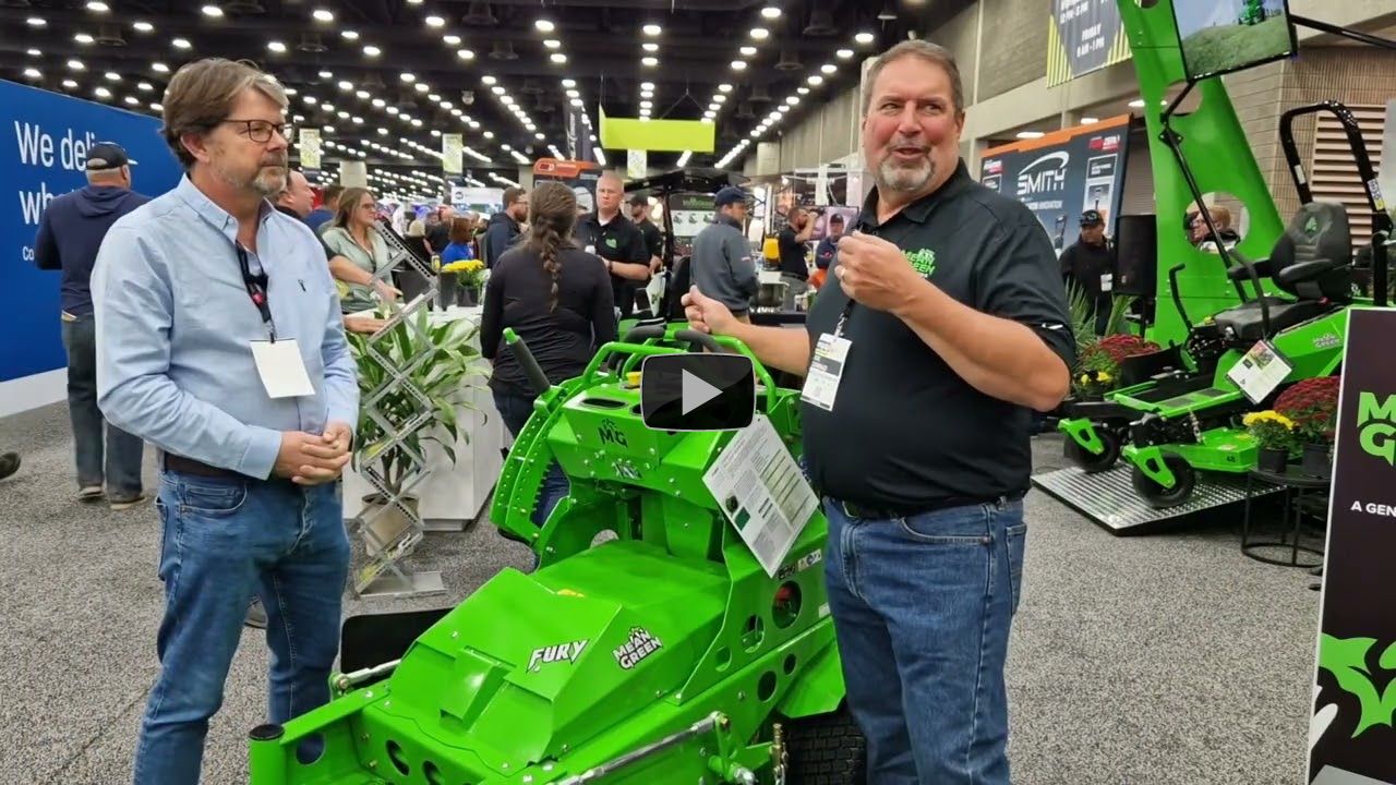 Service Dealer meet Mean Green Mowers at Equip 2022 (Joe Conrad)