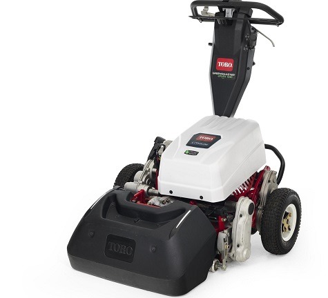 The eFlex 1021 pedestrian mower will be on the Bio-Circle stand at SAGE 2023