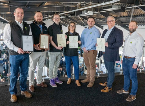 Dealers at the signing event