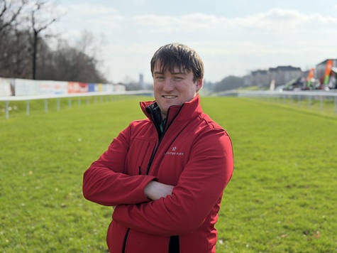 Head groundsman Prentis Russell