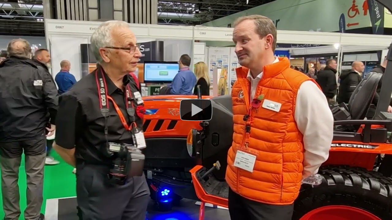 Turf Pro on the Kubota stand at SALTEX &lsquo;22