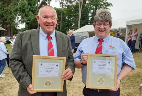 Colin Harding and Medwyn Evans