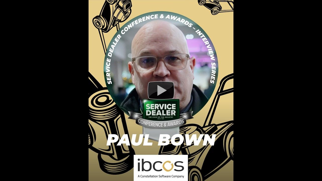Paul Bown from ibcos provides feedback from Service Dealer Conference & Awards