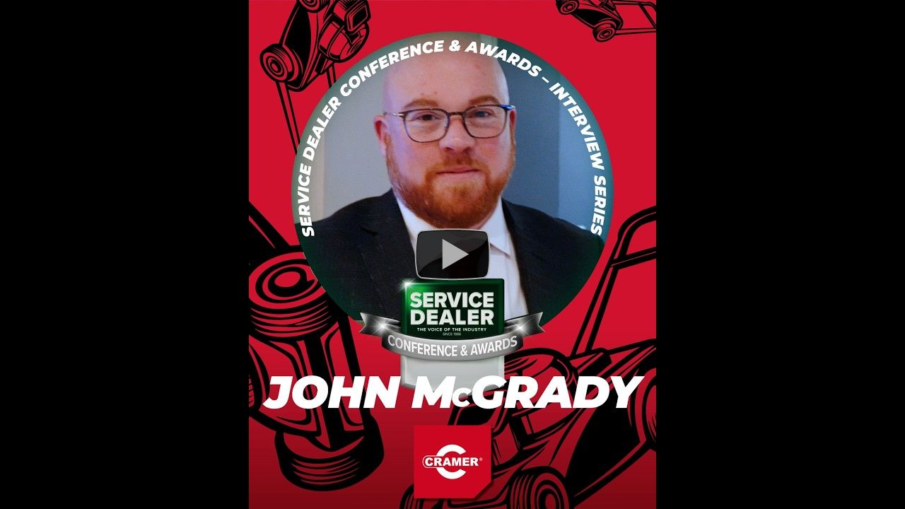 John McGrady of Cramer UK provides event feedback from Service Dealer Conference & Awards