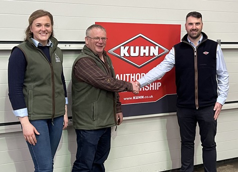 Emily and Mark Watson with Karl Ridsdale