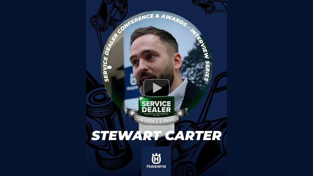 Stewart Carter MD, Husqvarna UK, talks to us at The Service Dealer Conference & Awards