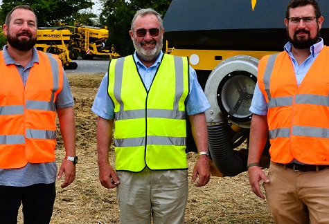 Spencer Claydon, Jeff Claydon and Oliver Claydon