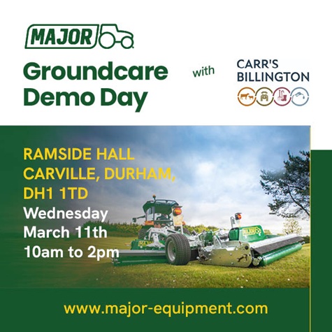 Join Major and Carr's Billington for live demonstrations