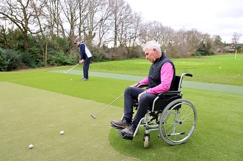 Fully inclusive golf teaching facility