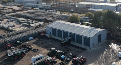 New sprayer workshop