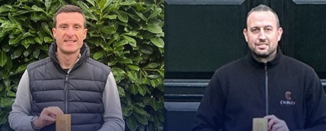 Will Graves and Harry Boxell