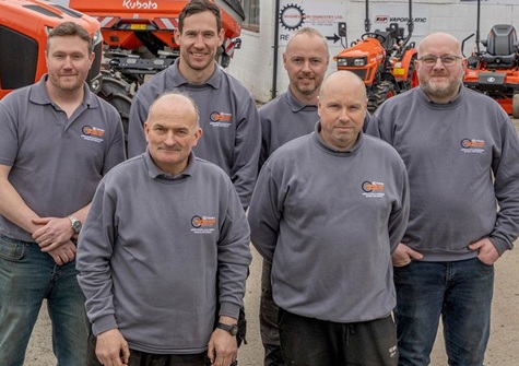Tim Hughes, Herbert Jones, Iwan Ellis, Gary Price, Dave Swannick and Joe Piggott