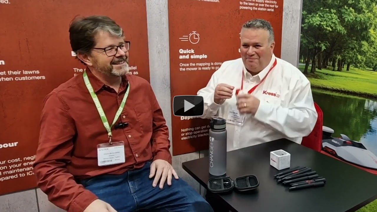 Kress chat with Turf Pro at SALTEX &lsquo;22