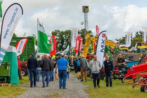 Large crowds attended the 2023 FTMTA Farm Machinery Show at the Punchestown Event Centre on July 5th and 6th. Photo: Dylan Vaughan