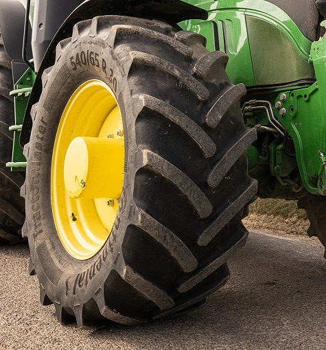 John Deere have approved new tyres