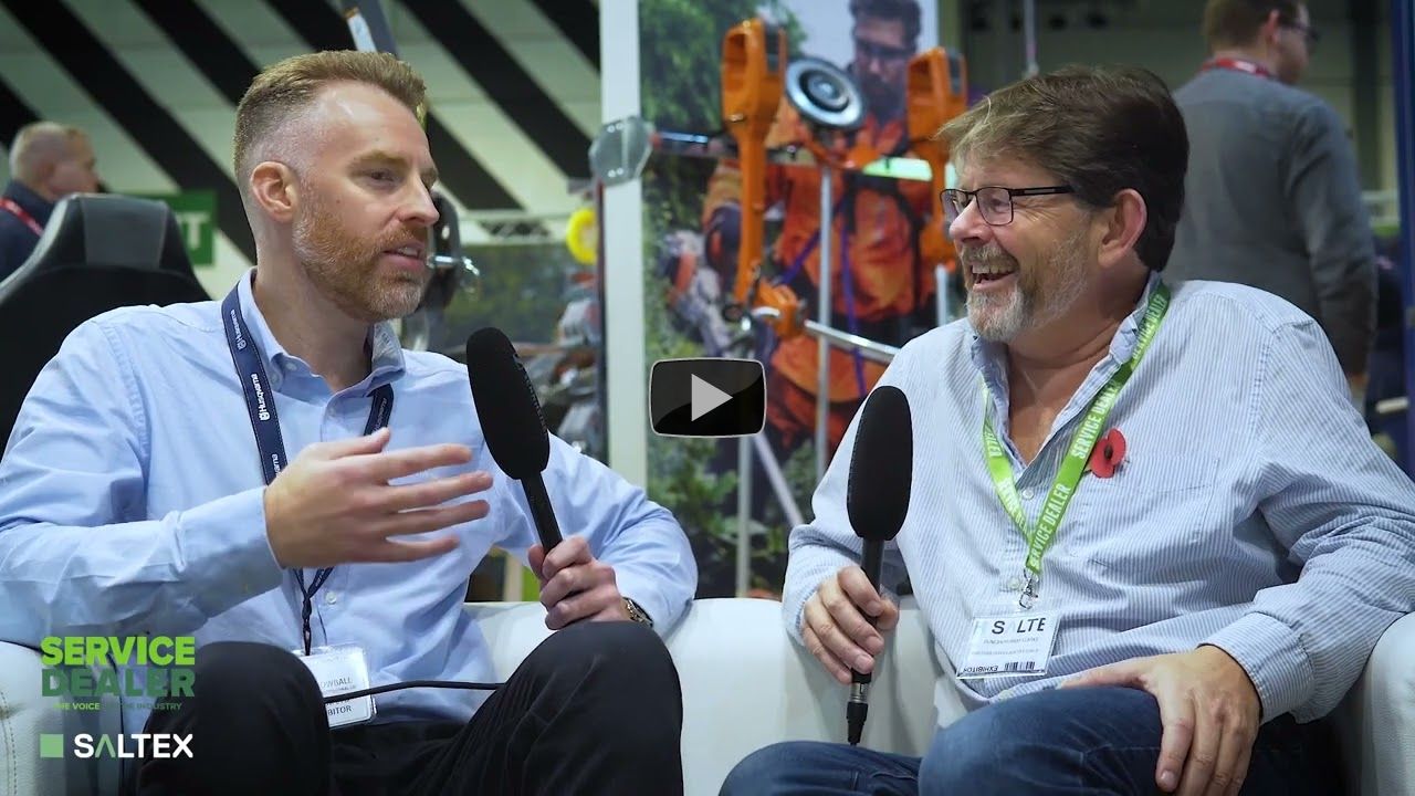 Johnny Snowball from Husqvarna talks with us at Saltex Conference 2023