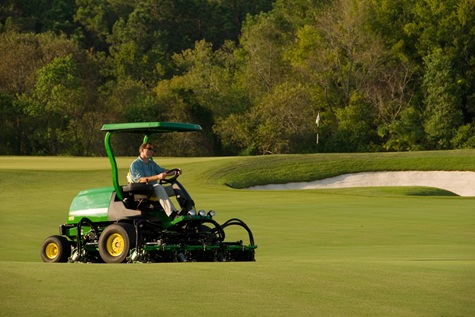 John Deere are extended two dealers' turf areas