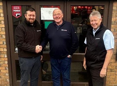 L-R: Andy Gillies, Ewen Wilson and Paul Johnston
