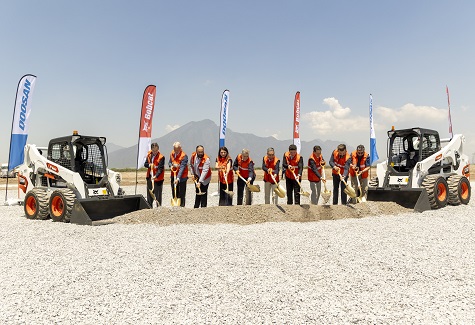 The groundbreaking ceremony