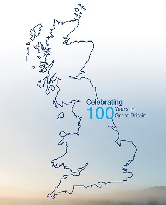 Celebrating 100 years in Britain