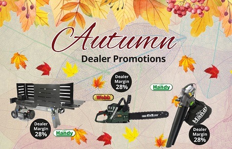 Handy’s Autumn Garden machinery promotion.