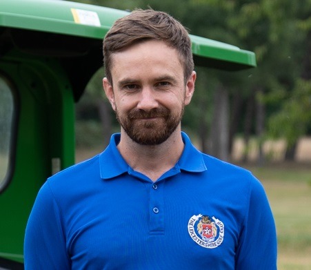 Course manager, Steve Hardy