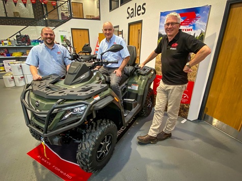 L-R: Andrew Purnell, Robert Pugh and Damien Butterworth