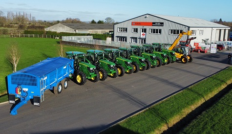 Tractors, trailers and telehandlers will be sold in the auction