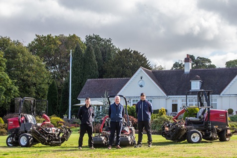 Joshua Nash, Iain Burns and Dave Gibons
