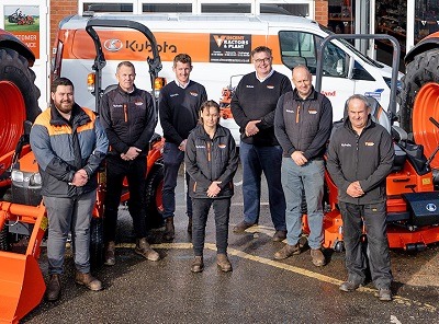 The team at the new depot