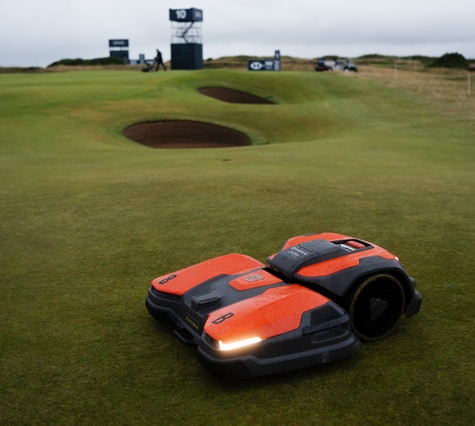 Robots at Royal Porthcawl Golf Club
