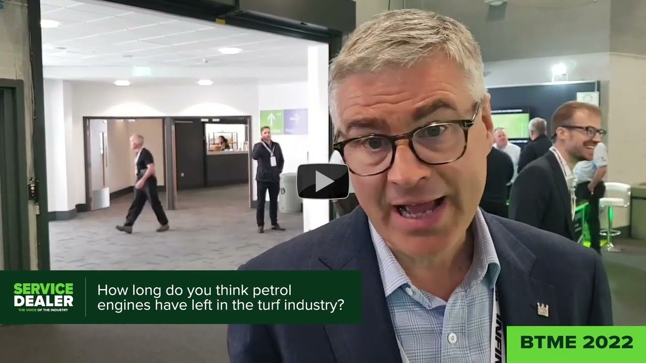 How long do you think petrol engines have left in the turf industry?