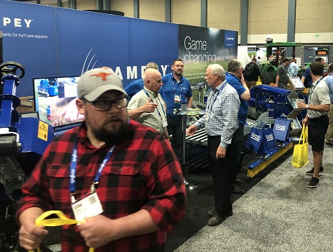 Campey Turf Care Systems are appearing at an international show