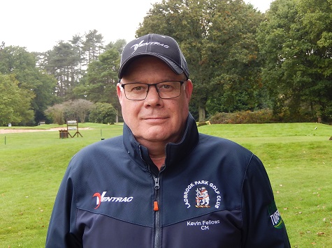 Course manager, Kevin Fellows