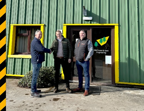 Ian Brydson, Kevin Fraser and Fergus Mitchell