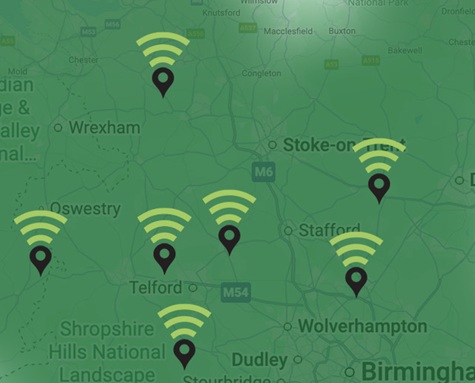 RTK network aquired from RVT